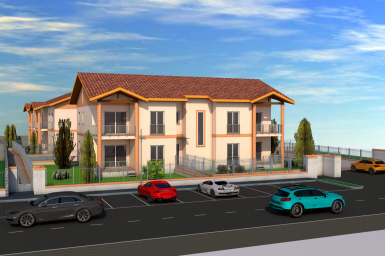 rendering Palazzine COIM