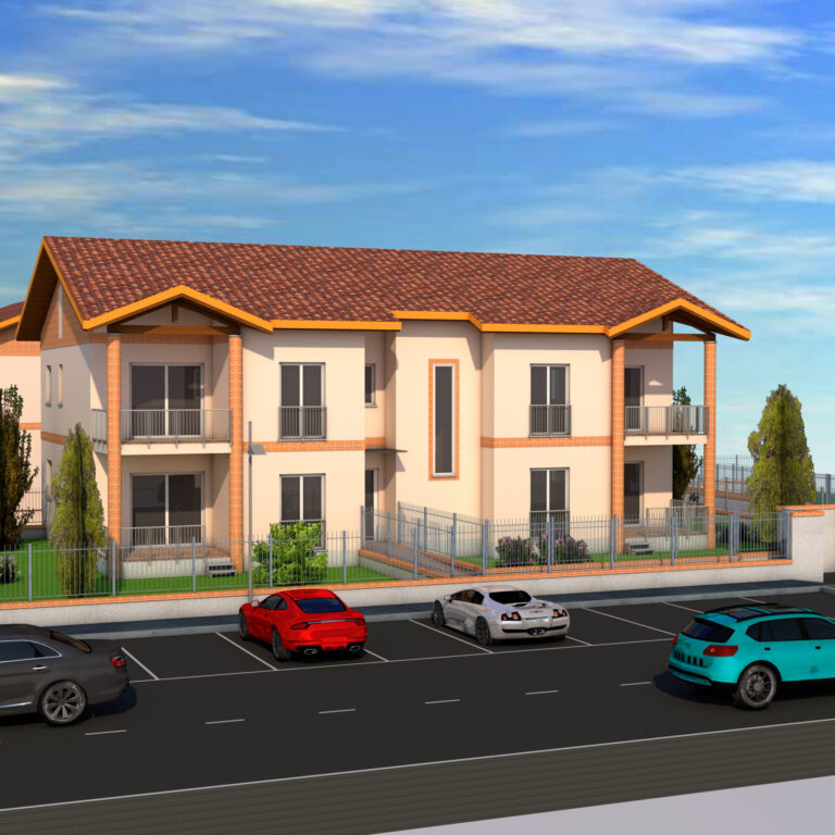 rendering Palazzine COIM