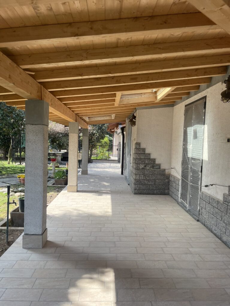 Palumbo porticato dopo